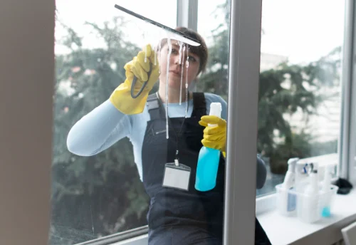 Nettoyage de vitres intérieures et extérieures à Gex